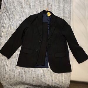 Cat & Jack Black and Blue Polka Dot Jacket
